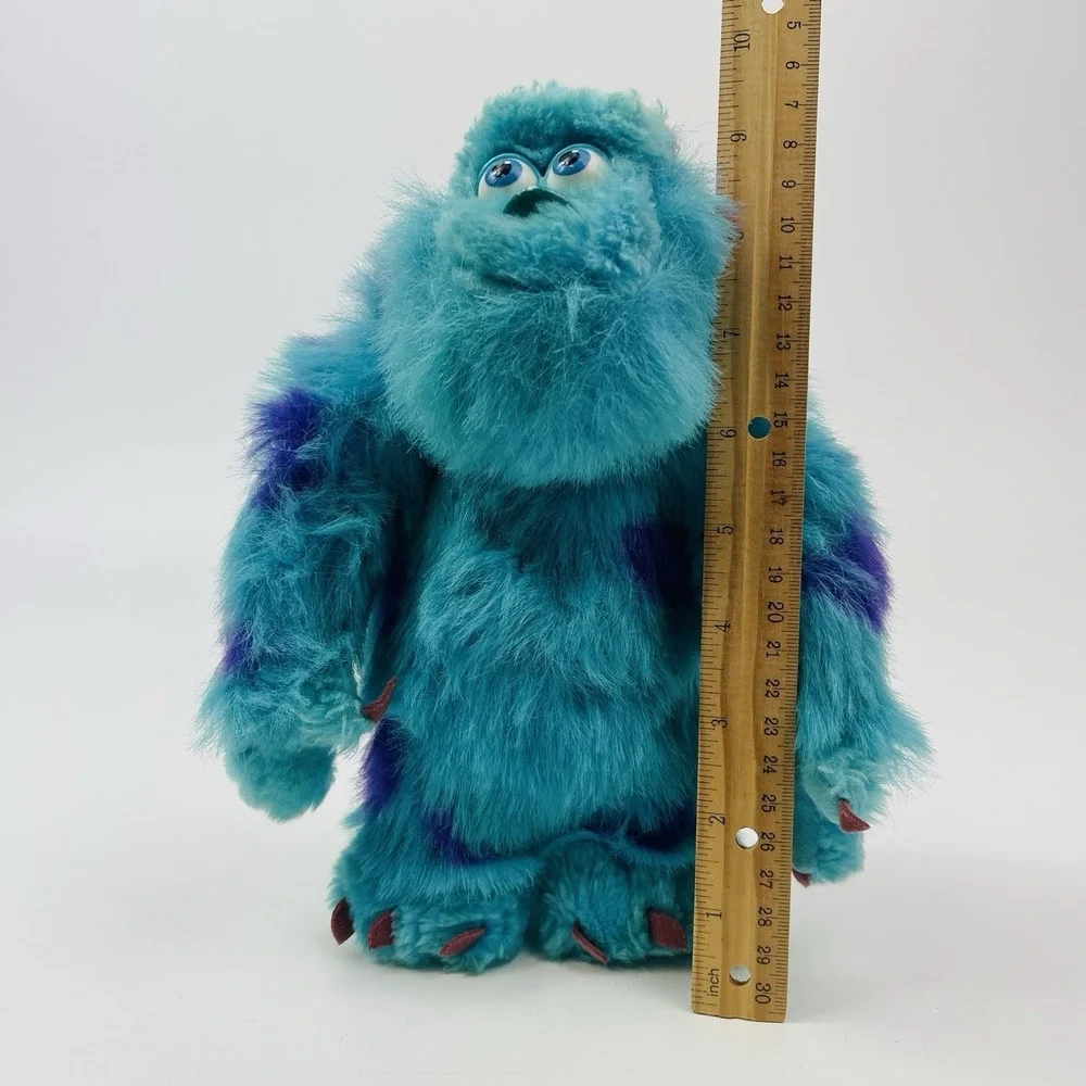 Vintage 2001 Disney Pixar Monsters Inc Sully Plush Stuffed Animal Sulley 9